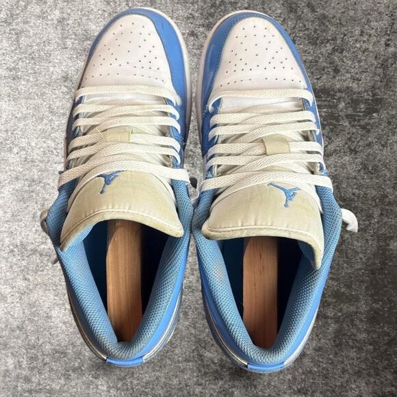 Nike Air Jordan 1 Low University Blue White Men’s Size 10.5 Sneakers 553558-414 main image 4